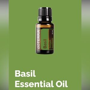 Doterra Basil Essential Oil